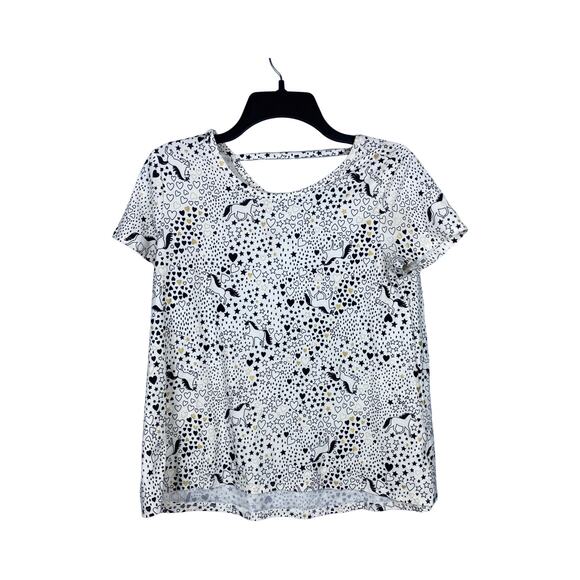 Wonder Nation Girls Unicorn T-shirt - Size Plus‎ Large (10-12) - Picture 1 of 4